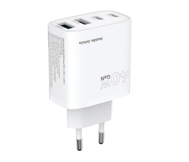 Mobile Origin GaN Wall Charger PW22 - 2x 40W MO-40WCH-PW22 - 1370243 - zdjęcie 2